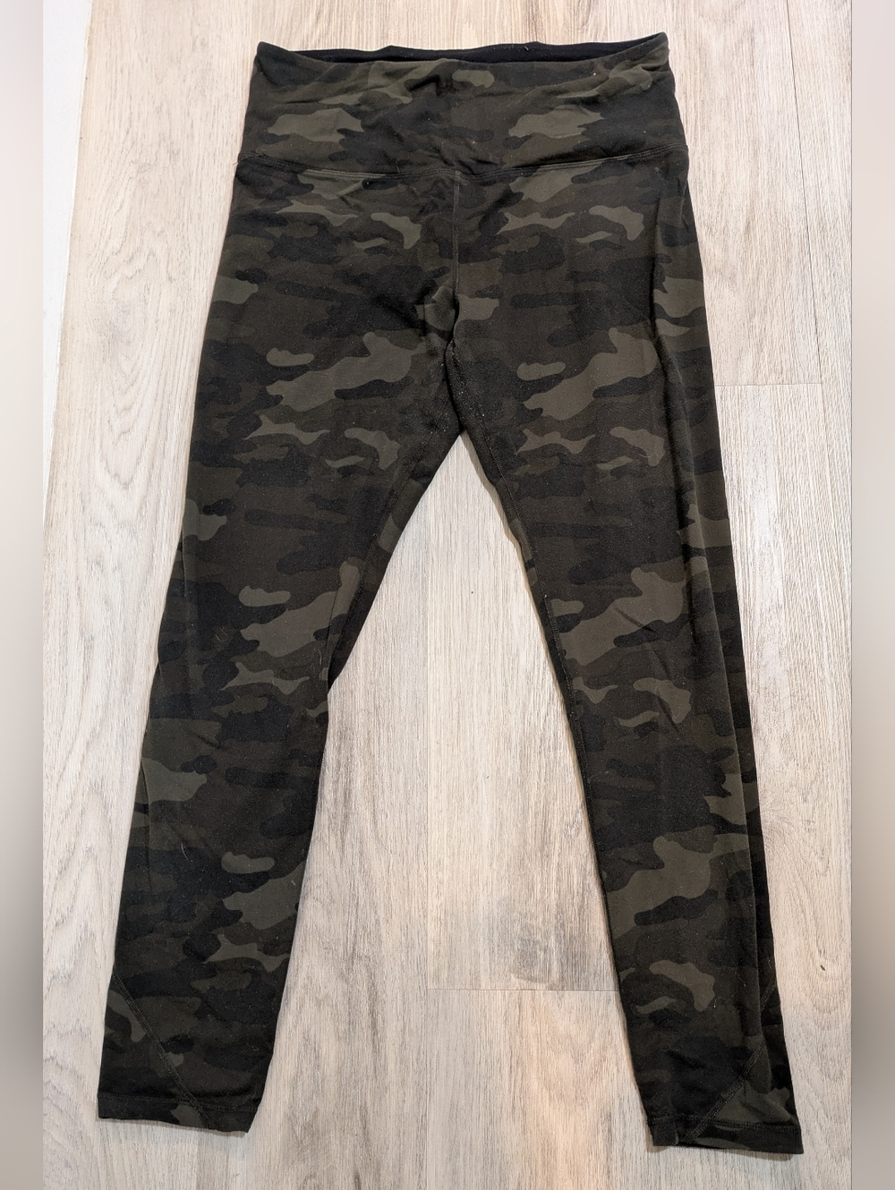 Tuff Athletics Camo Leggings Women’s Size XL High Waist Stretch Activewear Pants